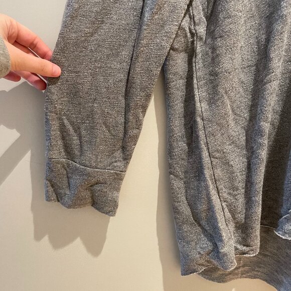 Monrow Hoodie in Grey - Picture 7 of 12